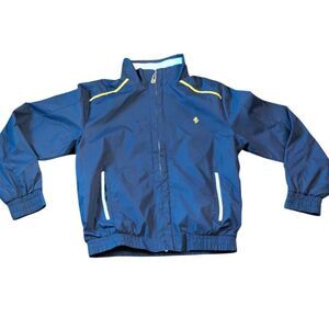 Ferrari Official Licensed Product Youth 9/10 Y Windbreaker Jacket Navy F1 Racing